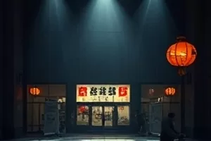 晚钟响起前剧集封面，教堂钟楼下的黄昏